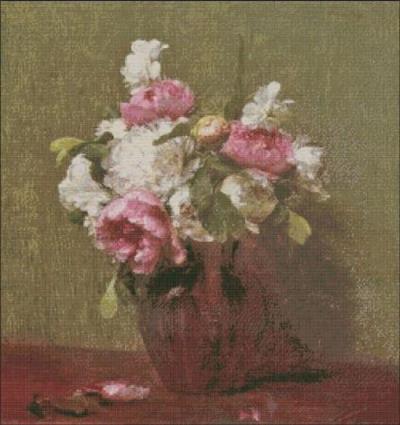 (image for) Fantin-Latour: White Peonies and Narcissus